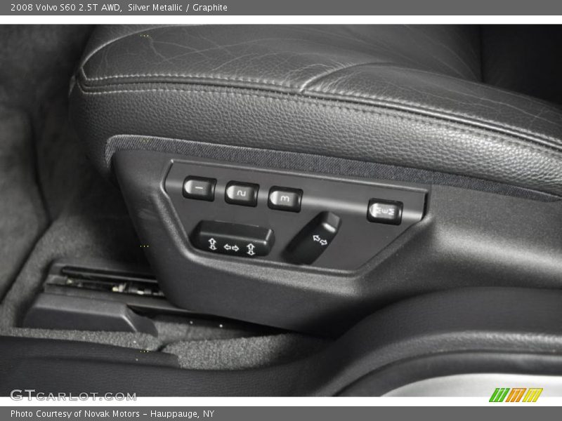 Silver Metallic / Graphite 2008 Volvo S60 2.5T AWD