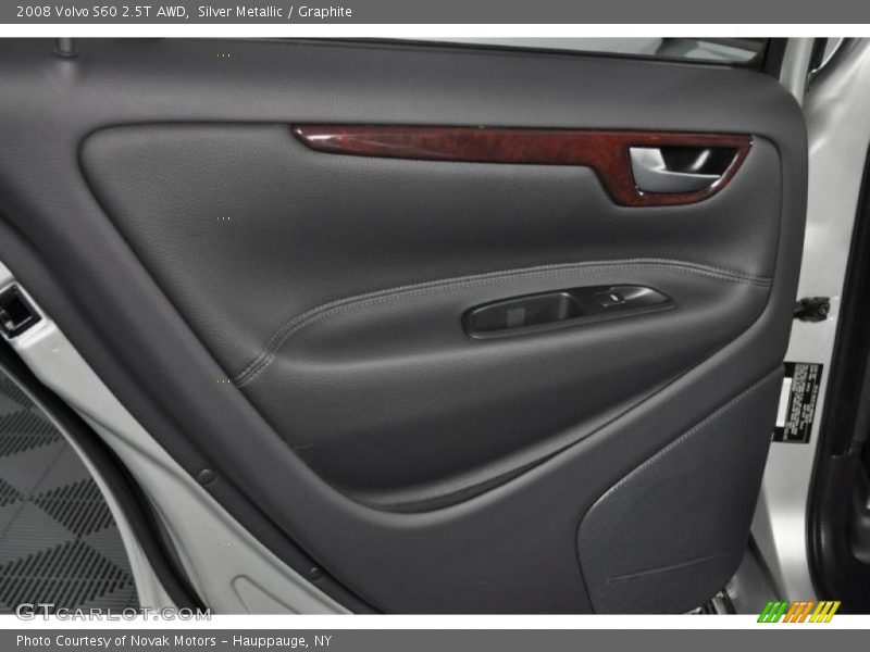 Silver Metallic / Graphite 2008 Volvo S60 2.5T AWD