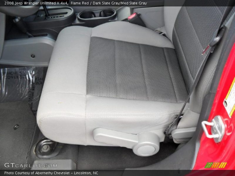 Flame Red / Dark Slate Gray/Med Slate Gray 2008 Jeep Wrangler Unlimited X 4x4