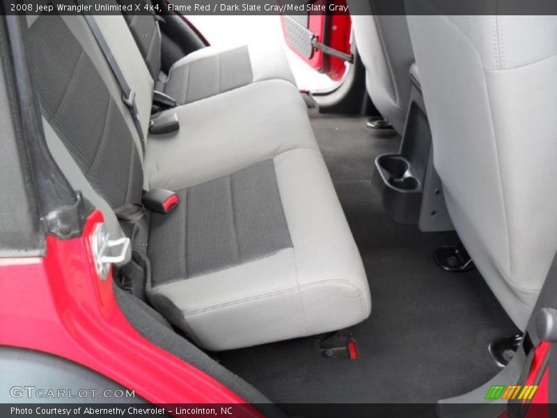 Flame Red / Dark Slate Gray/Med Slate Gray 2008 Jeep Wrangler Unlimited X 4x4
