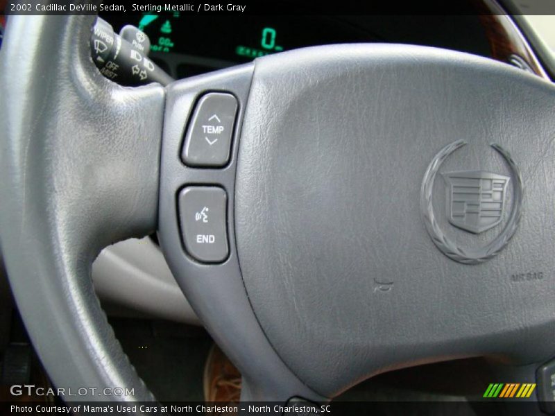 Sterling Metallic / Dark Gray 2002 Cadillac DeVille Sedan