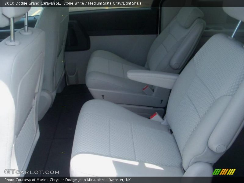 Stone White / Medium Slate Gray/Light Shale 2010 Dodge Grand Caravan SE