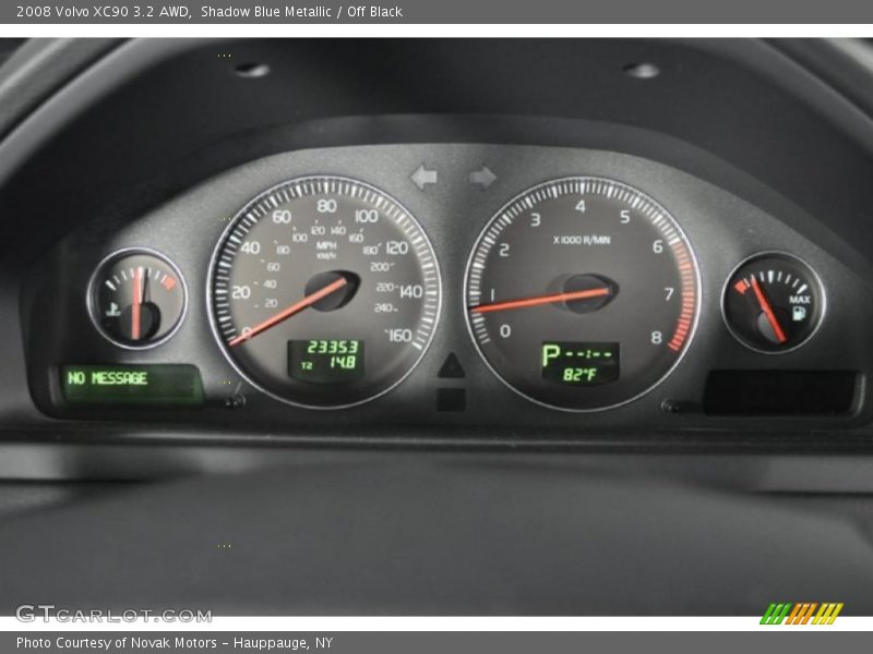 Shadow Blue Metallic / Off Black 2008 Volvo XC90 3.2 AWD
