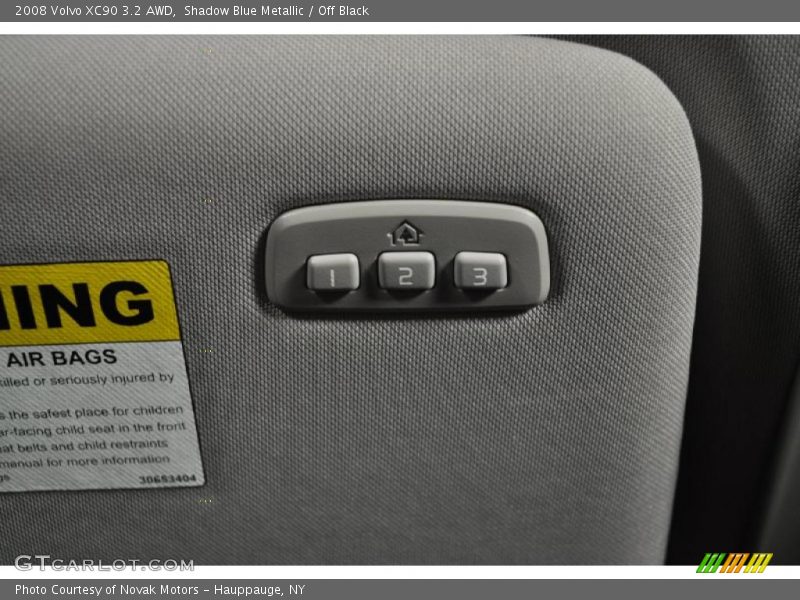 Shadow Blue Metallic / Off Black 2008 Volvo XC90 3.2 AWD
