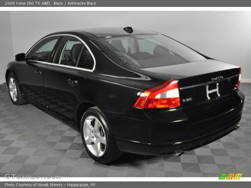 Black / Anthracite Black 2008 Volvo S80 T6 AWD