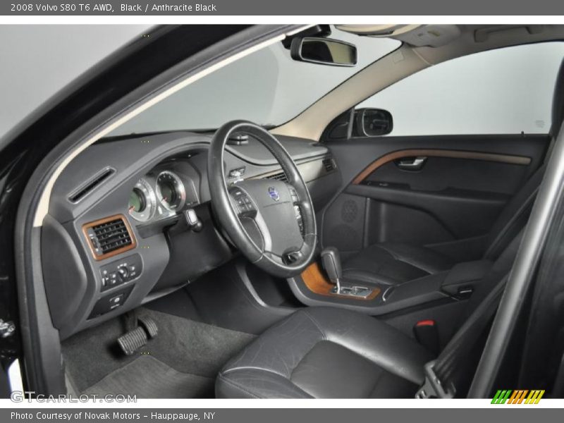 Black / Anthracite Black 2008 Volvo S80 T6 AWD