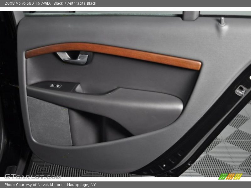 Black / Anthracite Black 2008 Volvo S80 T6 AWD