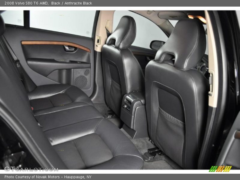 Black / Anthracite Black 2008 Volvo S80 T6 AWD