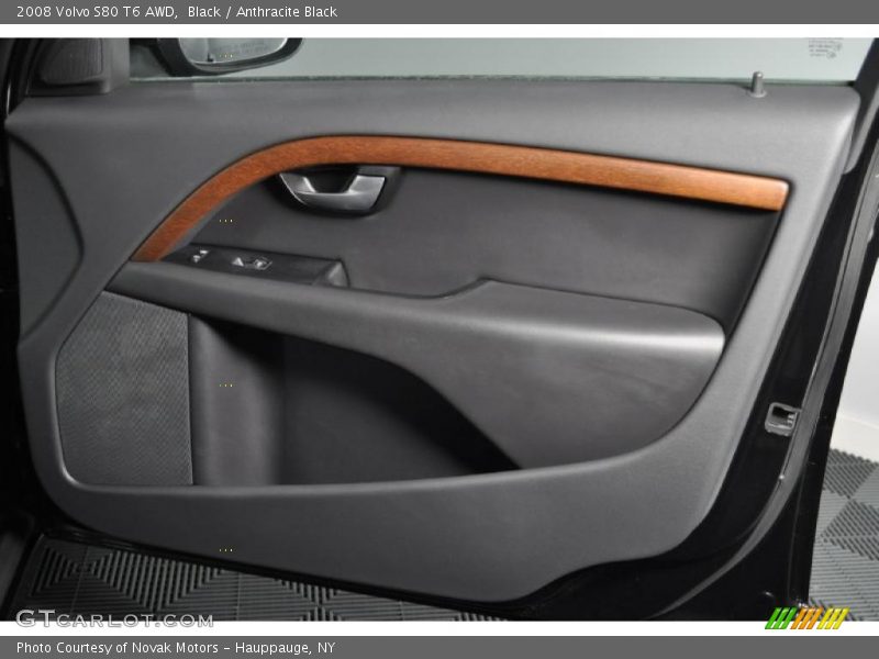 Black / Anthracite Black 2008 Volvo S80 T6 AWD