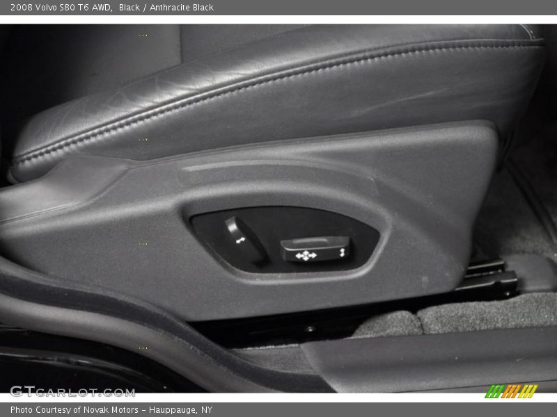 Black / Anthracite Black 2008 Volvo S80 T6 AWD