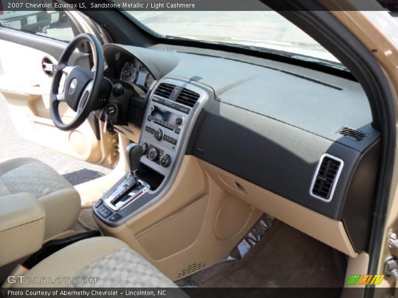 Sandstone Metallic / Light Cashmere 2007 Chevrolet Equinox LS