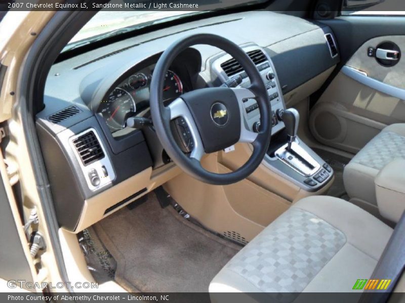 Sandstone Metallic / Light Cashmere 2007 Chevrolet Equinox LS