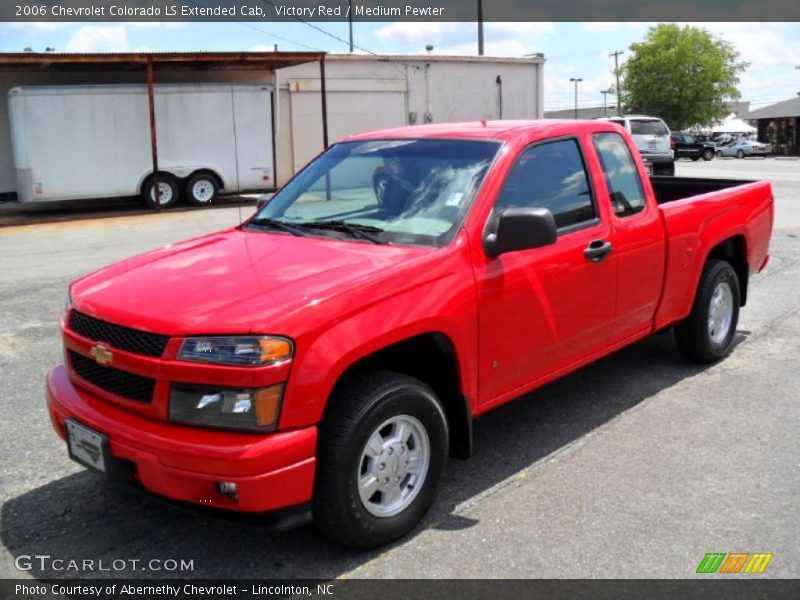 Victory Red / Medium Pewter 2006 Chevrolet Colorado LS Extended Cab