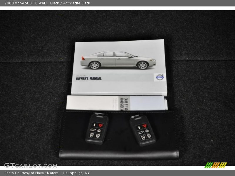 Black / Anthracite Black 2008 Volvo S80 T6 AWD