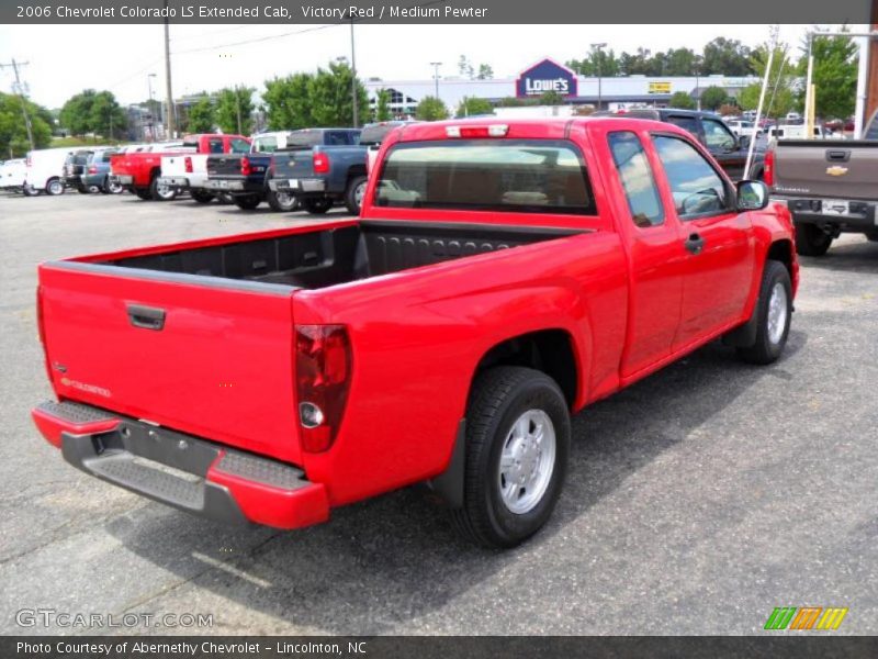Victory Red / Medium Pewter 2006 Chevrolet Colorado LS Extended Cab