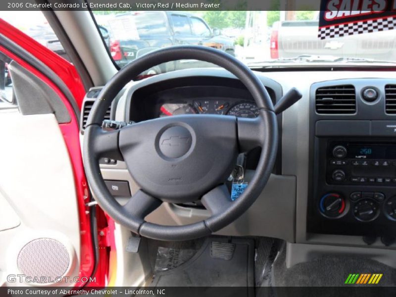 Victory Red / Medium Pewter 2006 Chevrolet Colorado LS Extended Cab