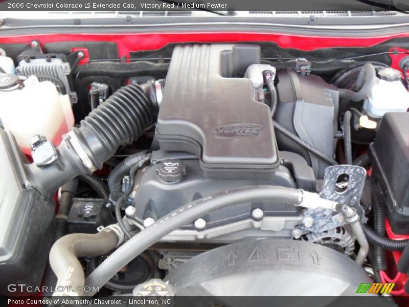 Victory Red / Medium Pewter 2006 Chevrolet Colorado LS Extended Cab