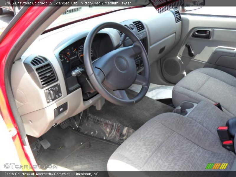 Victory Red / Medium Pewter 2006 Chevrolet Colorado LS Extended Cab