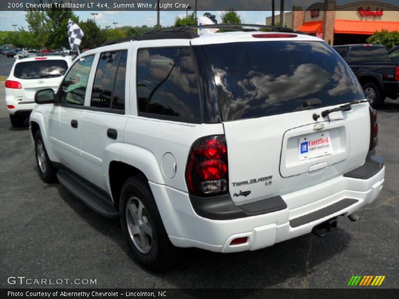 Summit White / Light Gray 2006 Chevrolet TrailBlazer LT 4x4
