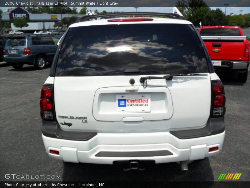 Summit White / Light Gray 2006 Chevrolet TrailBlazer LT 4x4
