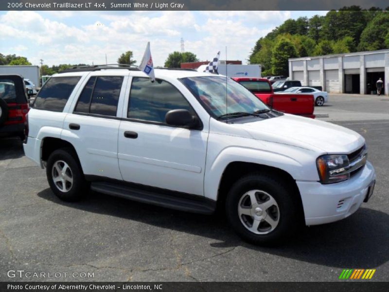 Summit White / Light Gray 2006 Chevrolet TrailBlazer LT 4x4