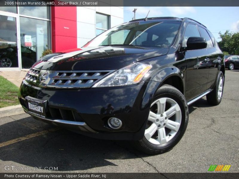 Super Black / Charcoal 2006 Nissan Murano SL AWD