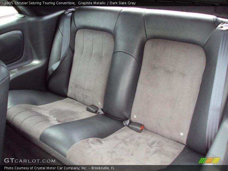 Graphite Metallic / Dark Slate Gray 2005 Chrysler Sebring Touring Convertible