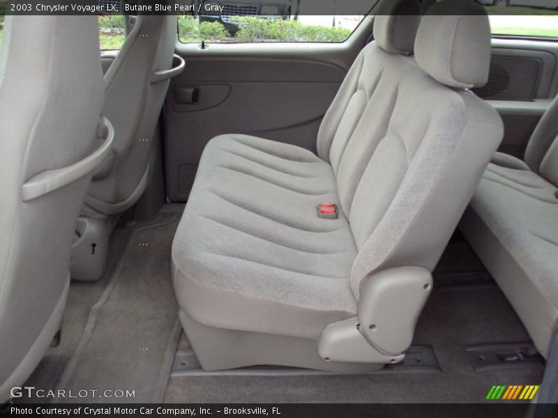 Butane Blue Pearl / Gray 2003 Chrysler Voyager LX