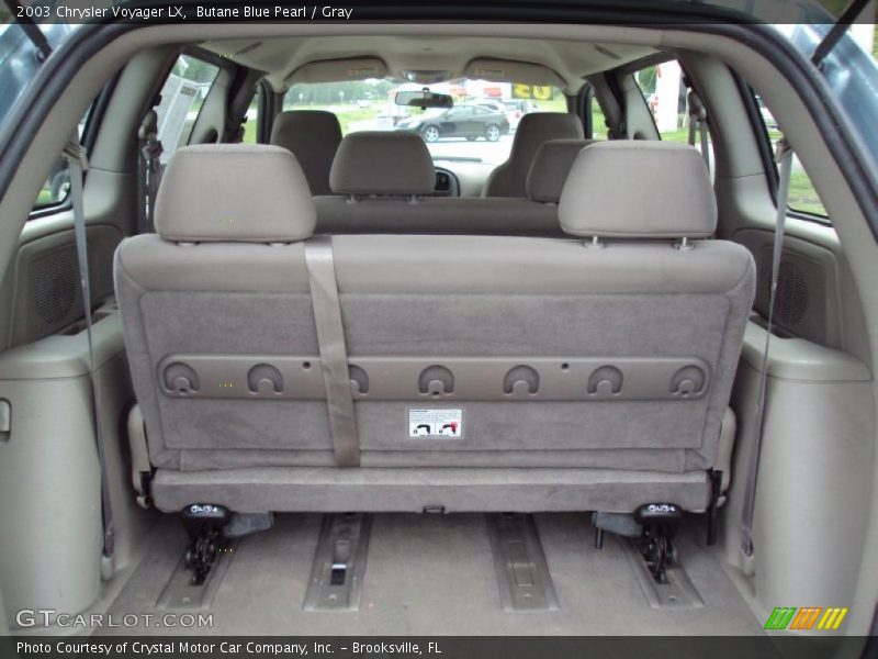 Butane Blue Pearl / Gray 2003 Chrysler Voyager LX