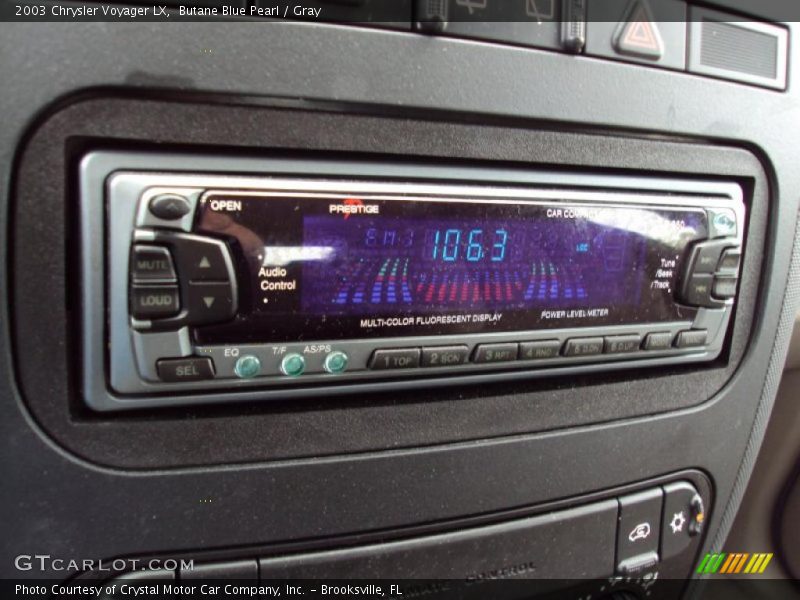 Butane Blue Pearl / Gray 2003 Chrysler Voyager LX