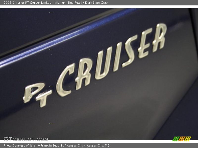 Midnight Blue Pearl / Dark Slate Gray 2005 Chrysler PT Cruiser Limited