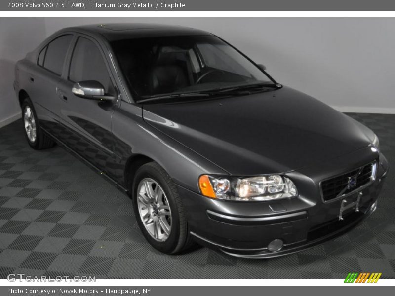 Titanium Gray Metallic / Graphite 2008 Volvo S60 2.5T AWD