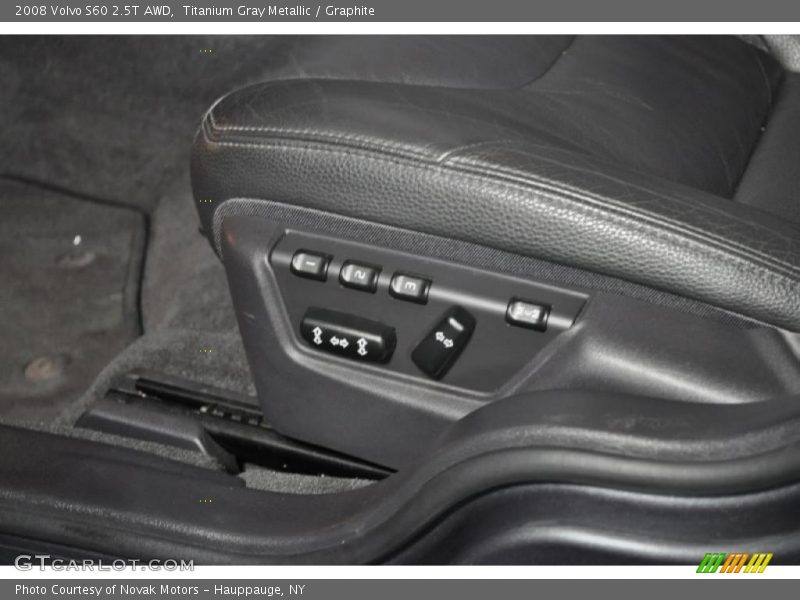Titanium Gray Metallic / Graphite 2008 Volvo S60 2.5T AWD
