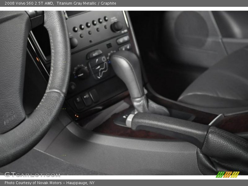 Titanium Gray Metallic / Graphite 2008 Volvo S60 2.5T AWD
