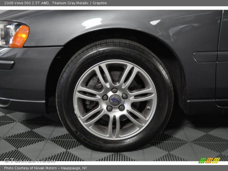 Titanium Gray Metallic / Graphite 2008 Volvo S60 2.5T AWD
