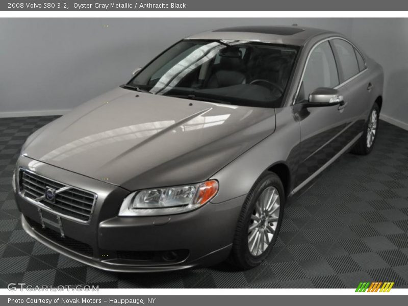 Oyster Gray Metallic / Anthracite Black 2008 Volvo S80 3.2