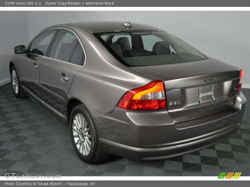 Oyster Gray Metallic / Anthracite Black 2008 Volvo S80 3.2