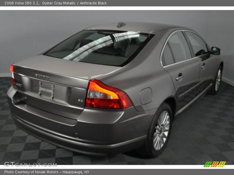 Oyster Gray Metallic / Anthracite Black 2008 Volvo S80 3.2