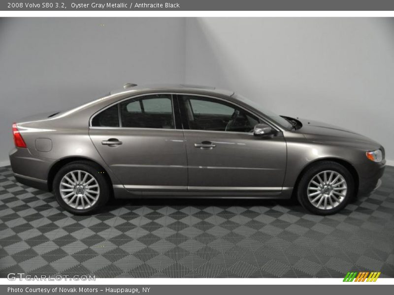 Oyster Gray Metallic / Anthracite Black 2008 Volvo S80 3.2