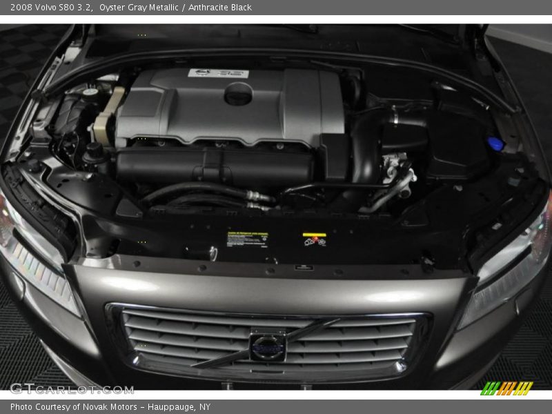 Oyster Gray Metallic / Anthracite Black 2008 Volvo S80 3.2