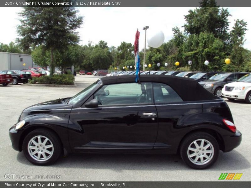 Black / Pastel Slate Gray 2007 Chrysler PT Cruiser Convertible