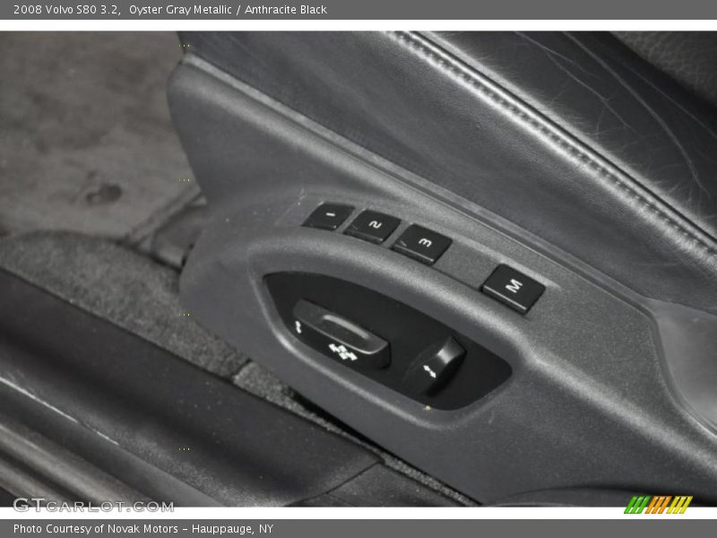 Oyster Gray Metallic / Anthracite Black 2008 Volvo S80 3.2