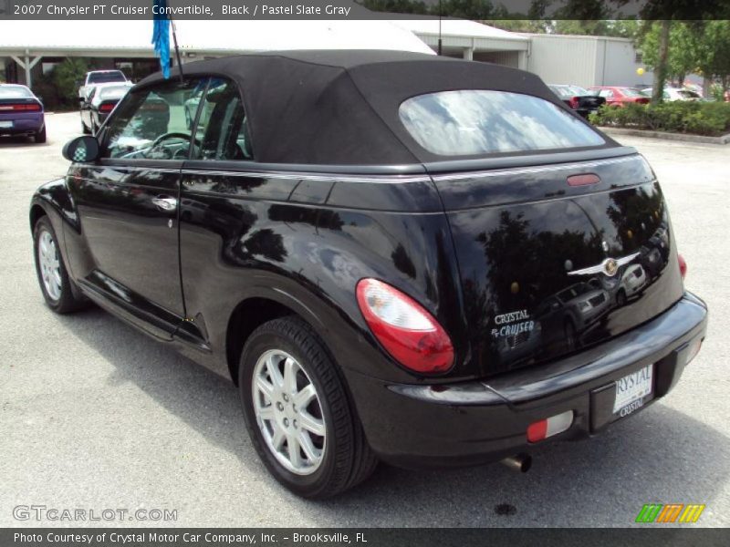 Black / Pastel Slate Gray 2007 Chrysler PT Cruiser Convertible