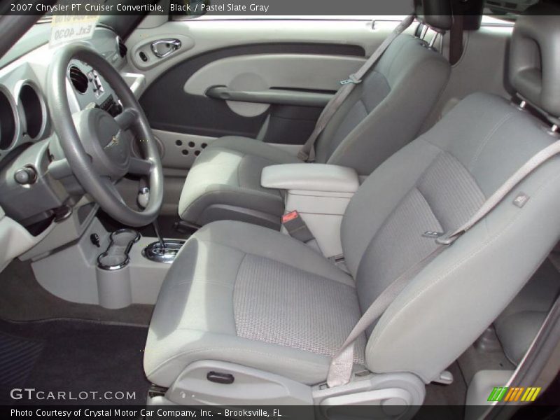 Black / Pastel Slate Gray 2007 Chrysler PT Cruiser Convertible