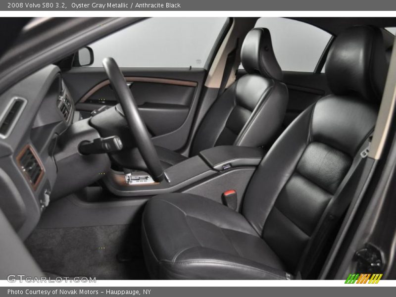 Oyster Gray Metallic / Anthracite Black 2008 Volvo S80 3.2