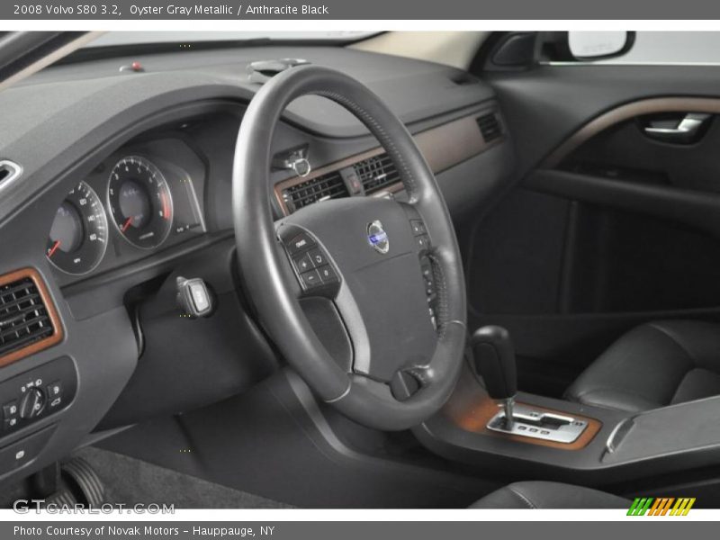 Oyster Gray Metallic / Anthracite Black 2008 Volvo S80 3.2