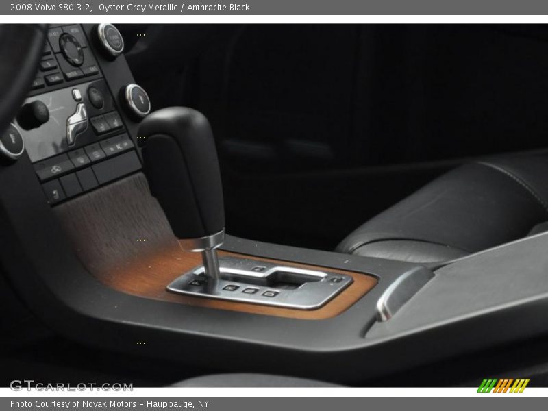 Oyster Gray Metallic / Anthracite Black 2008 Volvo S80 3.2