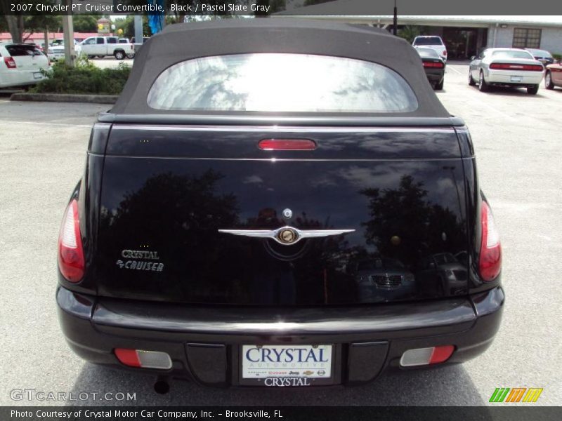 Black / Pastel Slate Gray 2007 Chrysler PT Cruiser Convertible