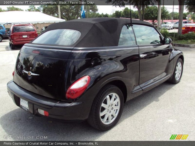 Black / Pastel Slate Gray 2007 Chrysler PT Cruiser Convertible