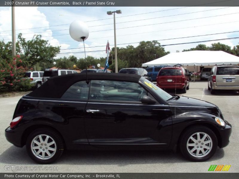 Black / Pastel Slate Gray 2007 Chrysler PT Cruiser Convertible